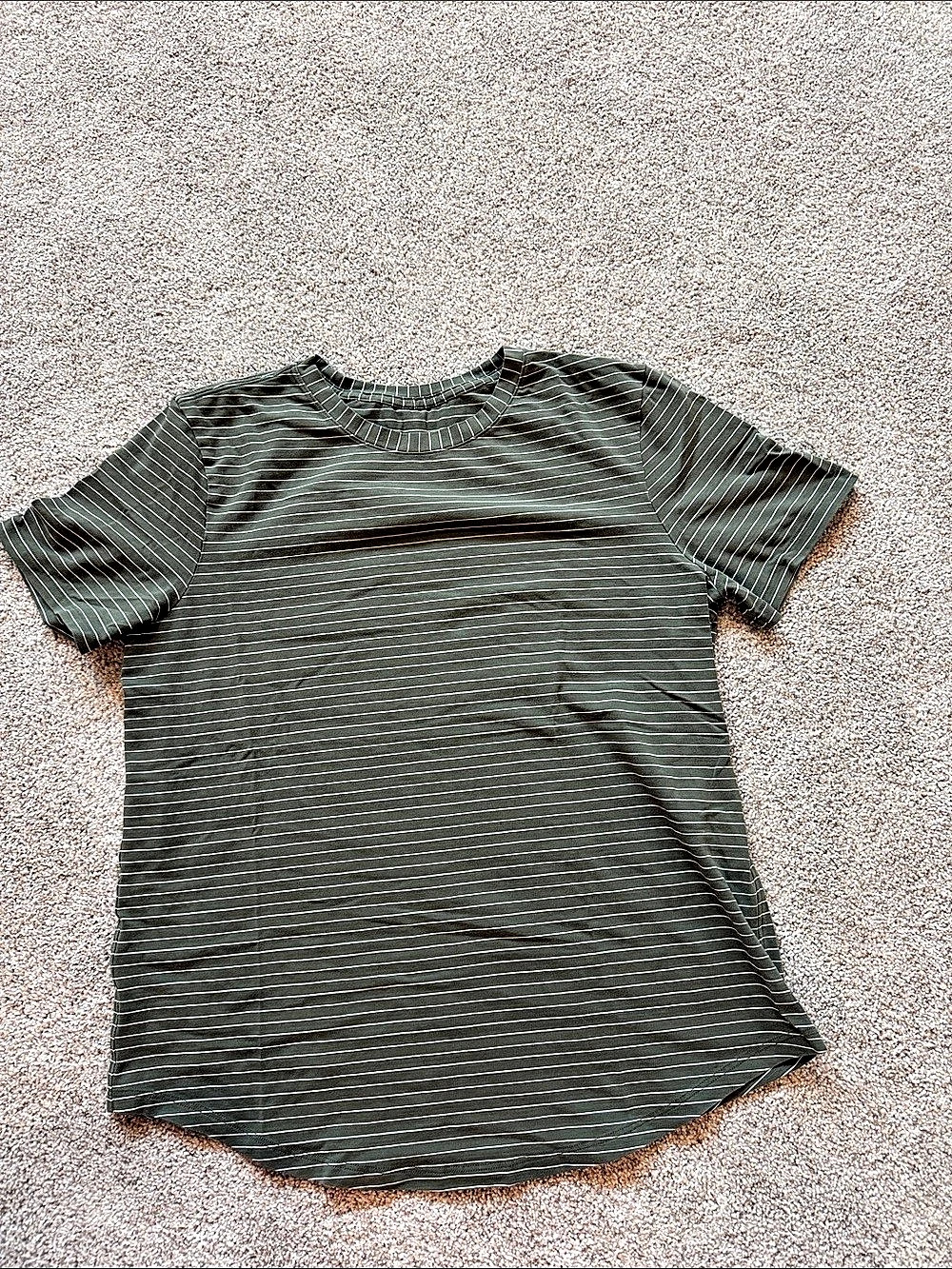 Lululemon Short-Sleeve Shirt Striped Top
